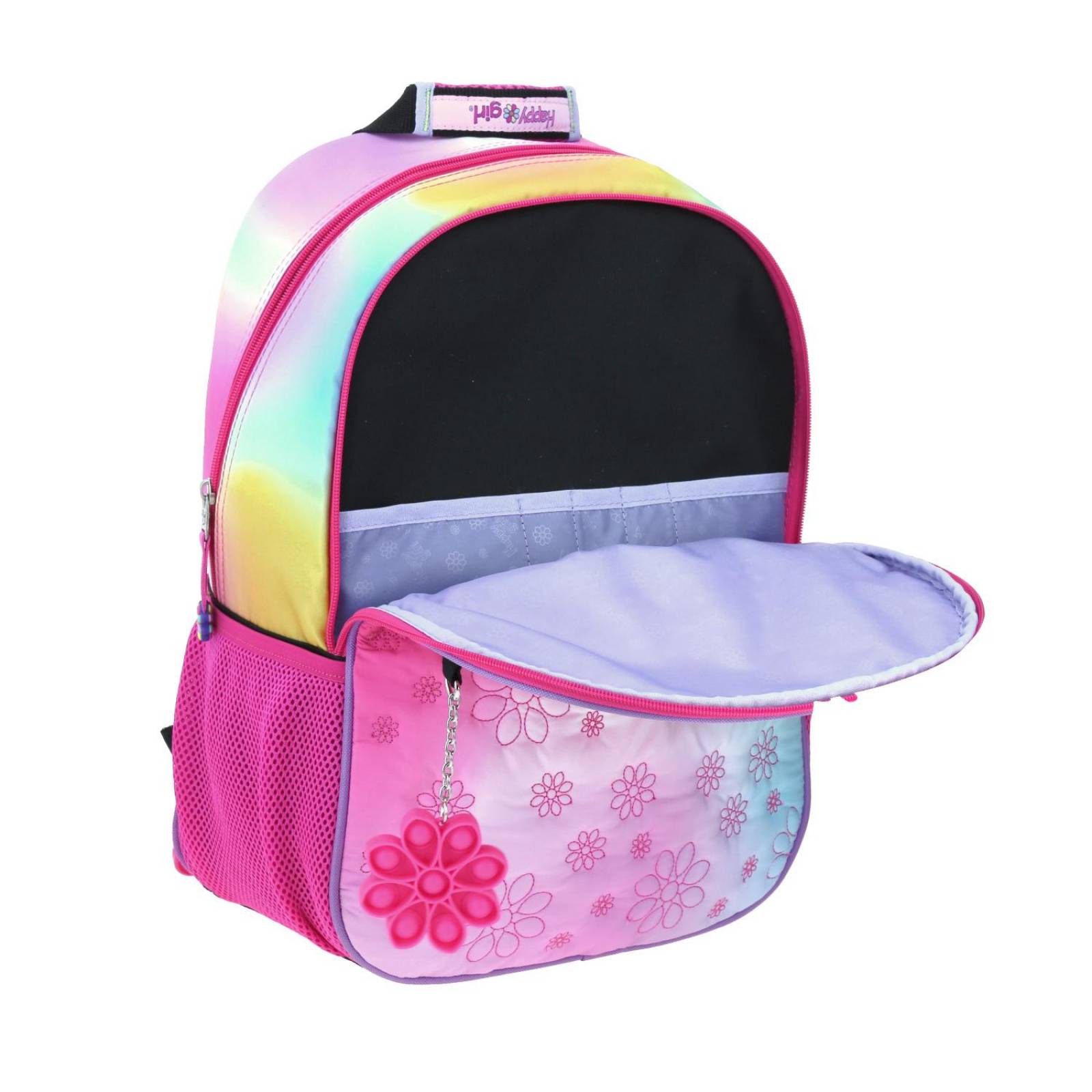 Mochila Grande Multicolor Chenson Happy Girl Primaria RINK para