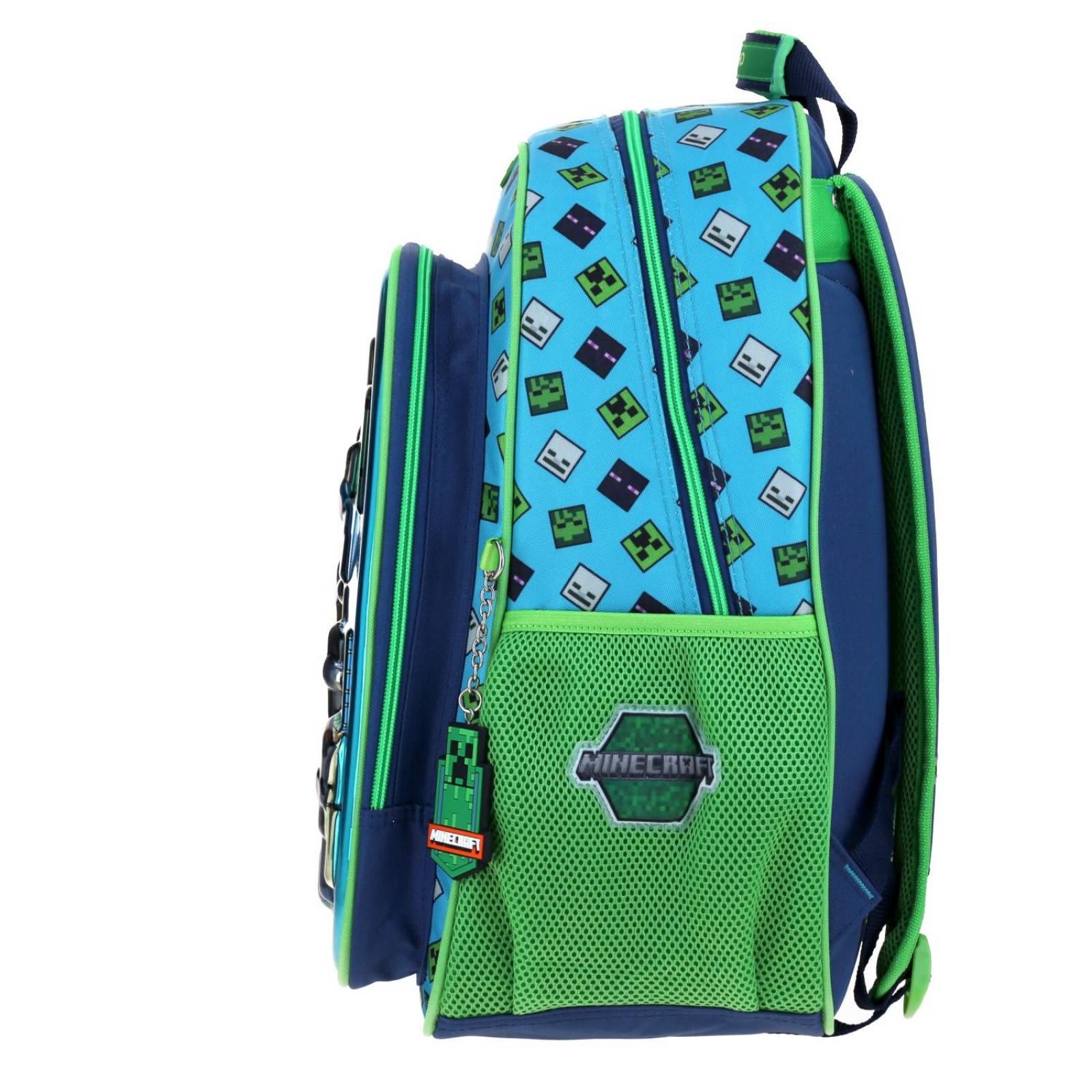 Mochila Grande Azul Chenson Minecraft Primaria SORV para niño 