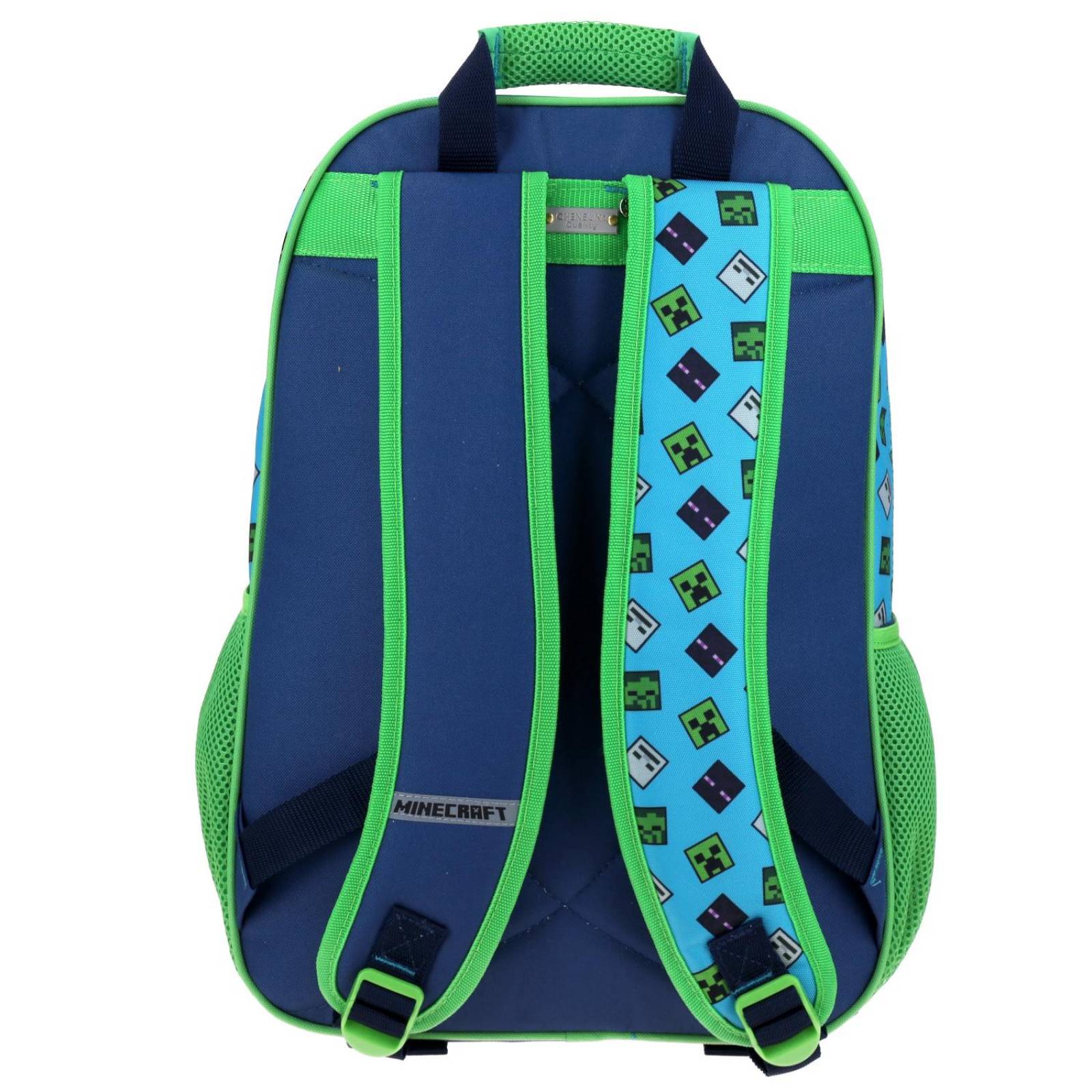 Mochila Grande Azul Chenson Minecraft Primaria SORV para niño 