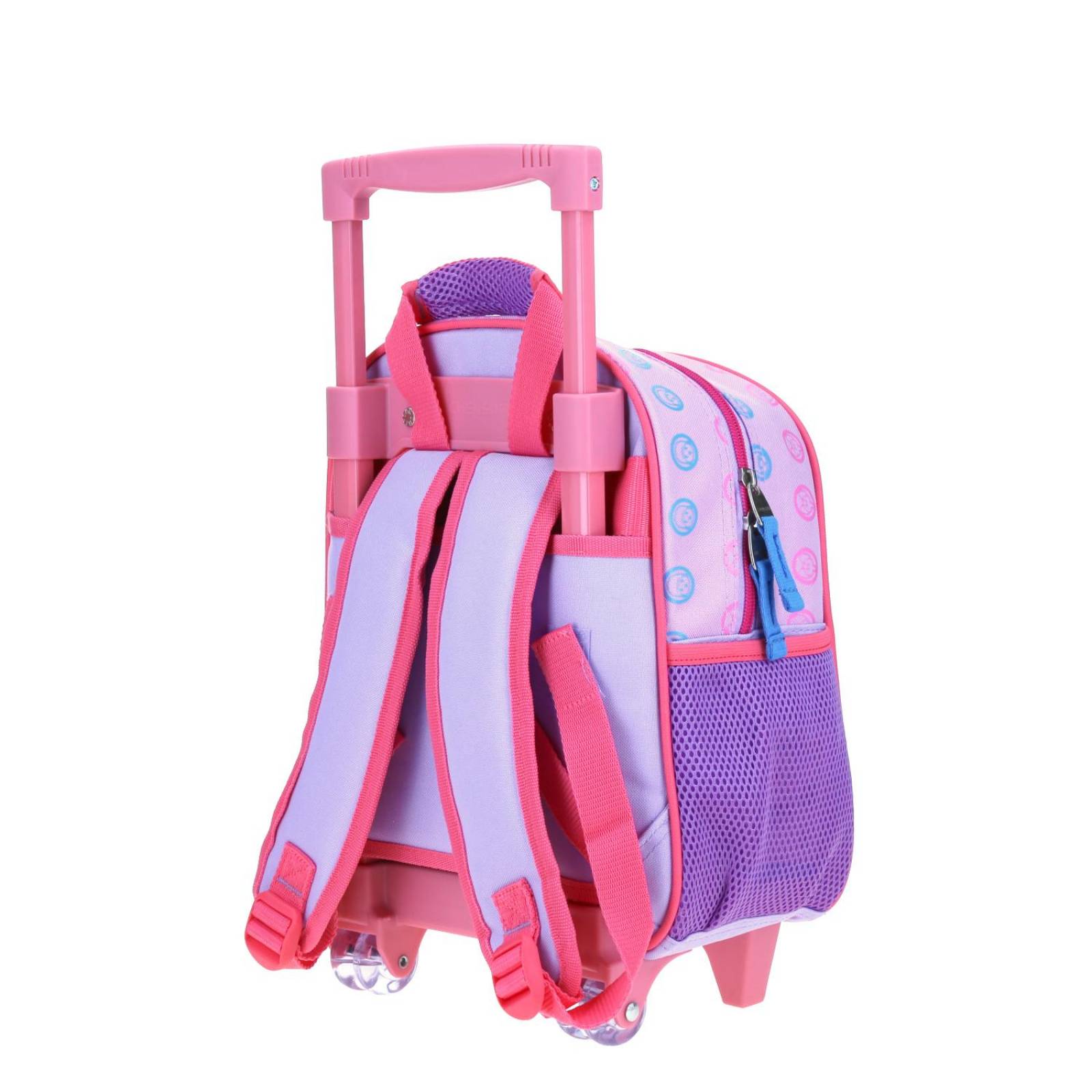 Mochila con Ruedas Chico Violeta Chenson Pocoyo Kinder PAIRCO para niña