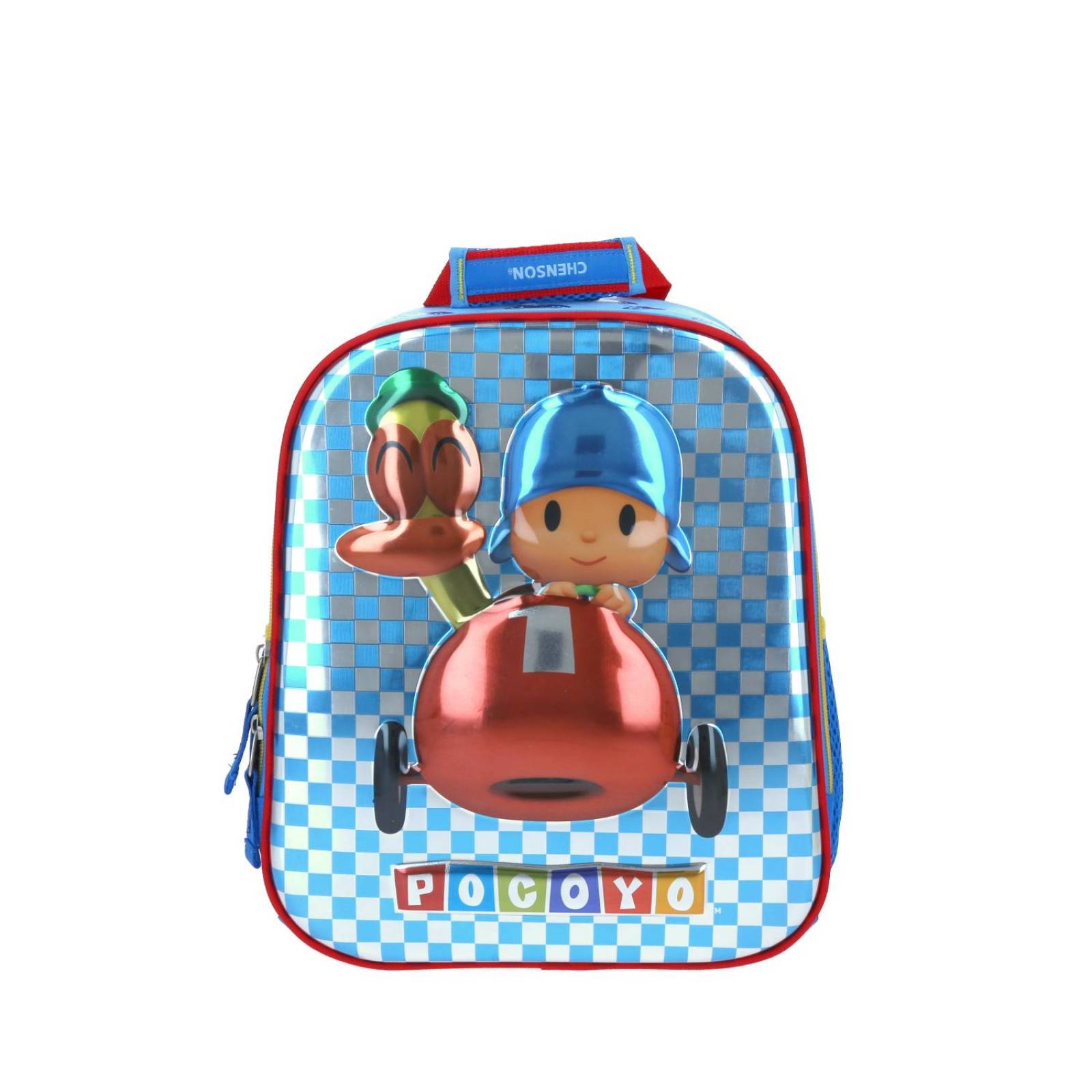 Mochila Chico Azul Chenson Pocoyo Kinder POCOPE para niño 