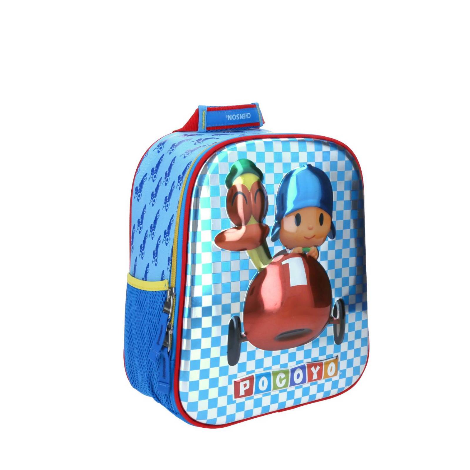 Mochila Chico Azul Chenson Pocoyo Kinder POCOPE para niño 