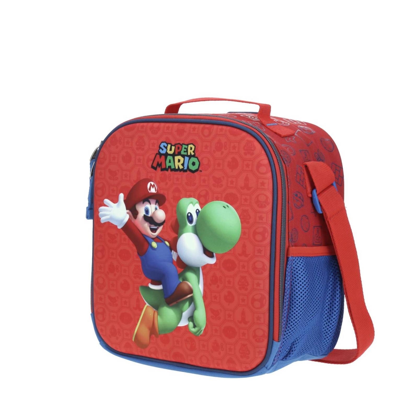 Lonchera Chico Rojo Chenson Mario Bros Primaria CAPRI para niño 