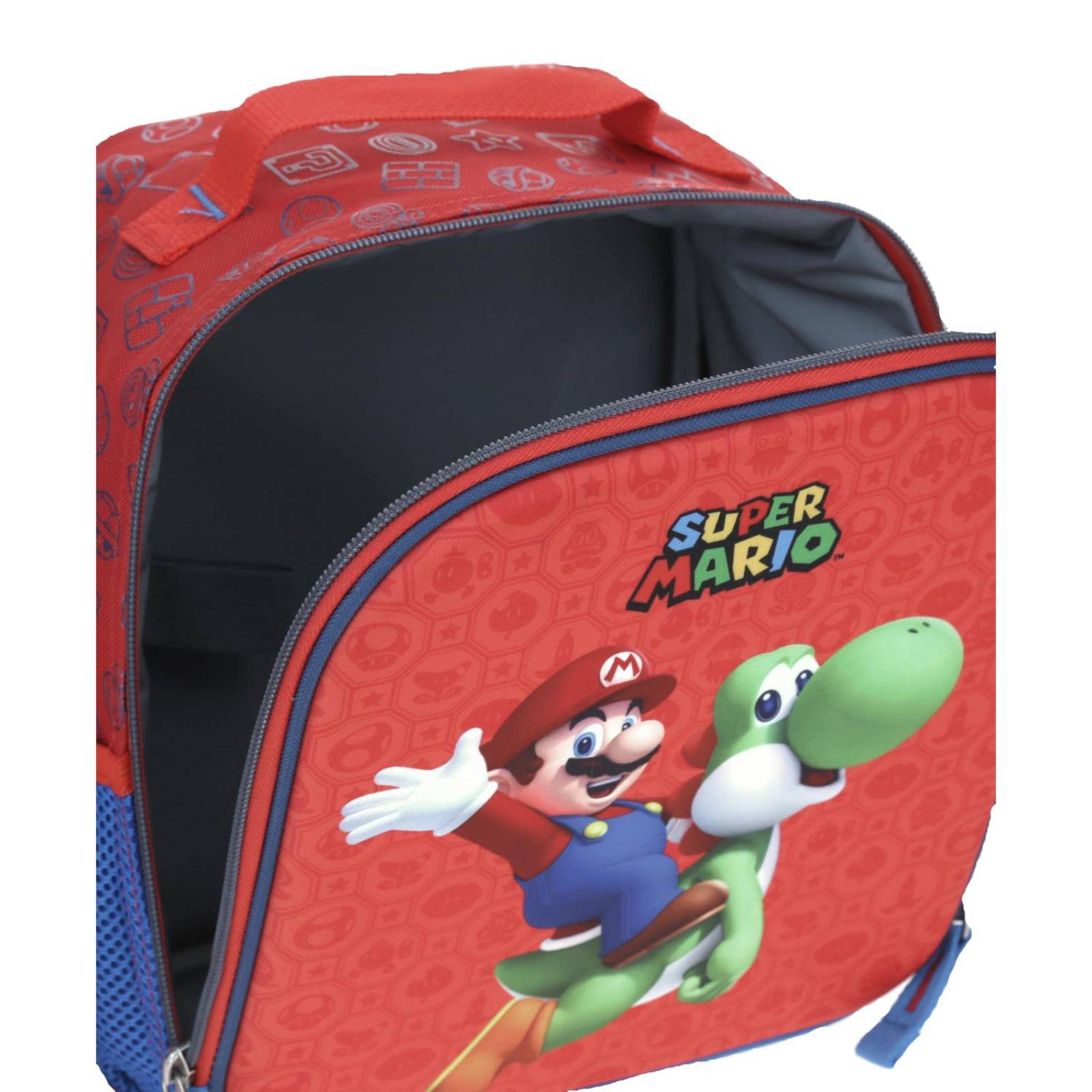 Lonchera Chico Rojo Chenson Mario Bros Primaria CAPRI para niño 