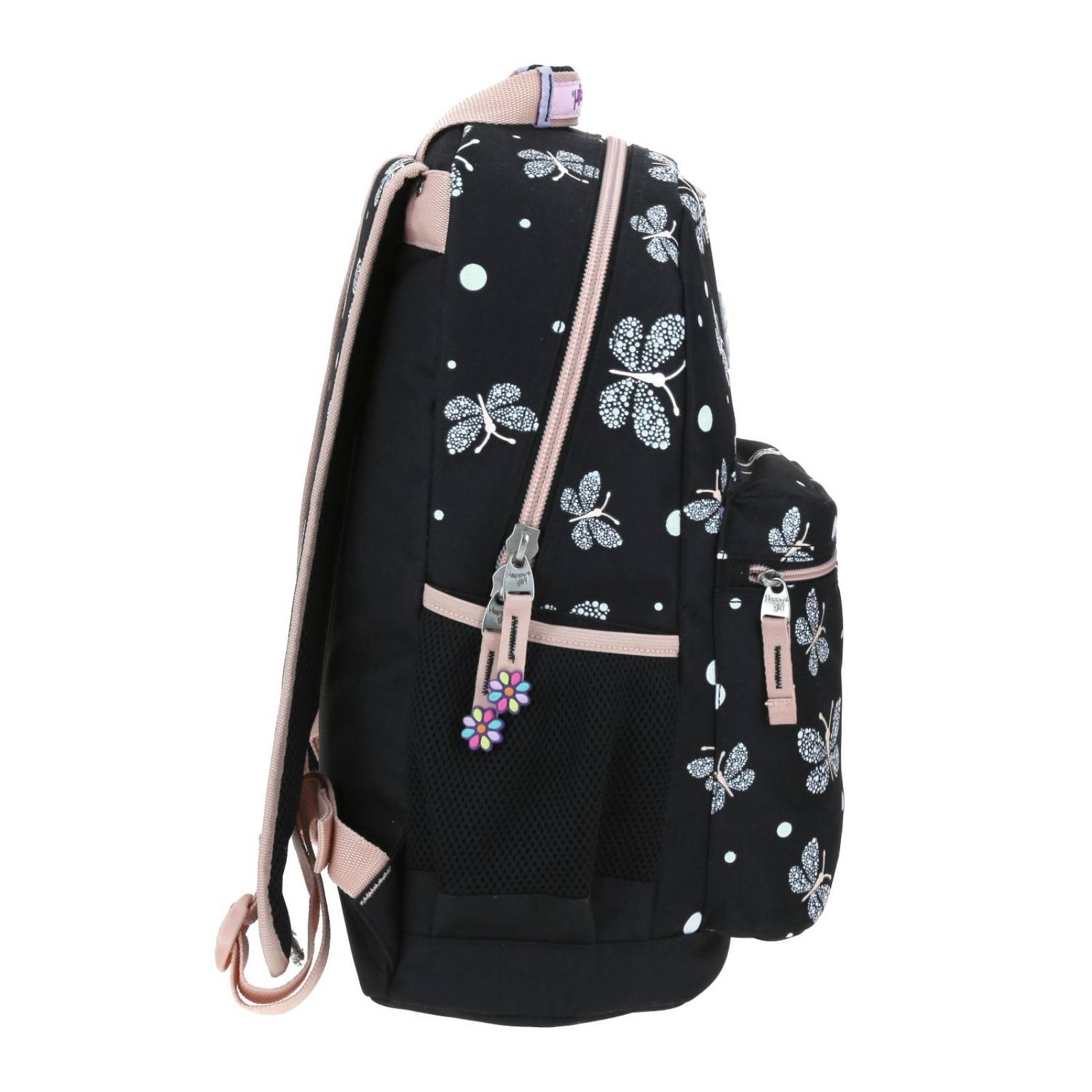 Mochila Grande Negro Chenson Happy Girl Primaria TANYE para niña Porta tablet de hasta 10". 