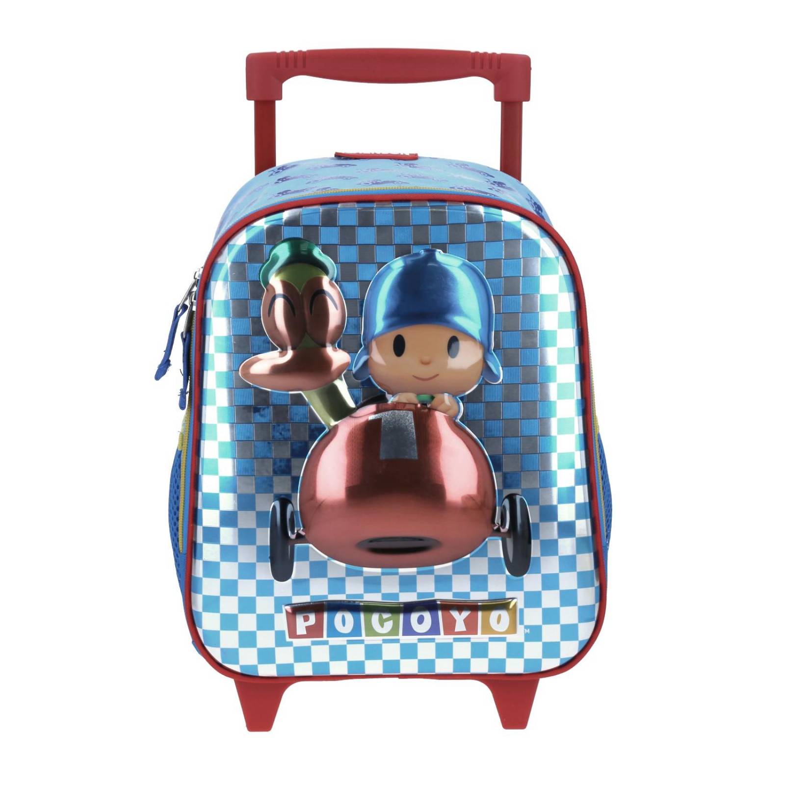 Mochila con Ruedas Chico Azul Chenson Pocoyo Kinder POCOPE para niño 