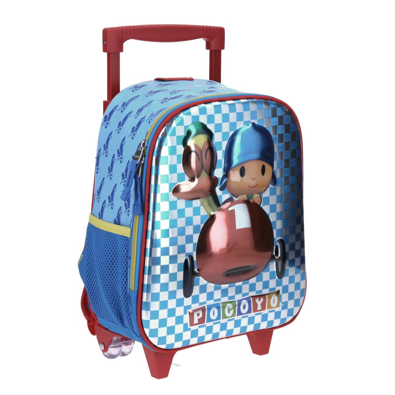 Mochila con Ruedas Chico Azul Chenson Pocoyo Kinder POCOPE para niño 