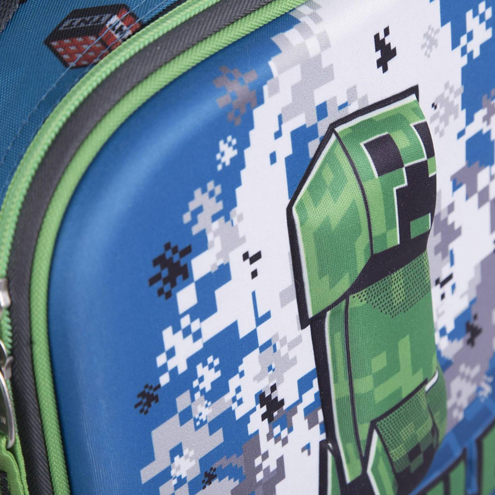 Lonchera Chico Azul Chenson Minecraft Primaria JOLLYZA para niño 