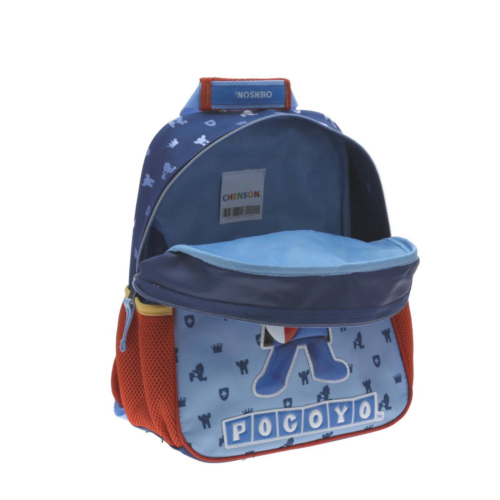 Mochila Chico Azul Chenson Pocoyo Kinder POKY para niño 