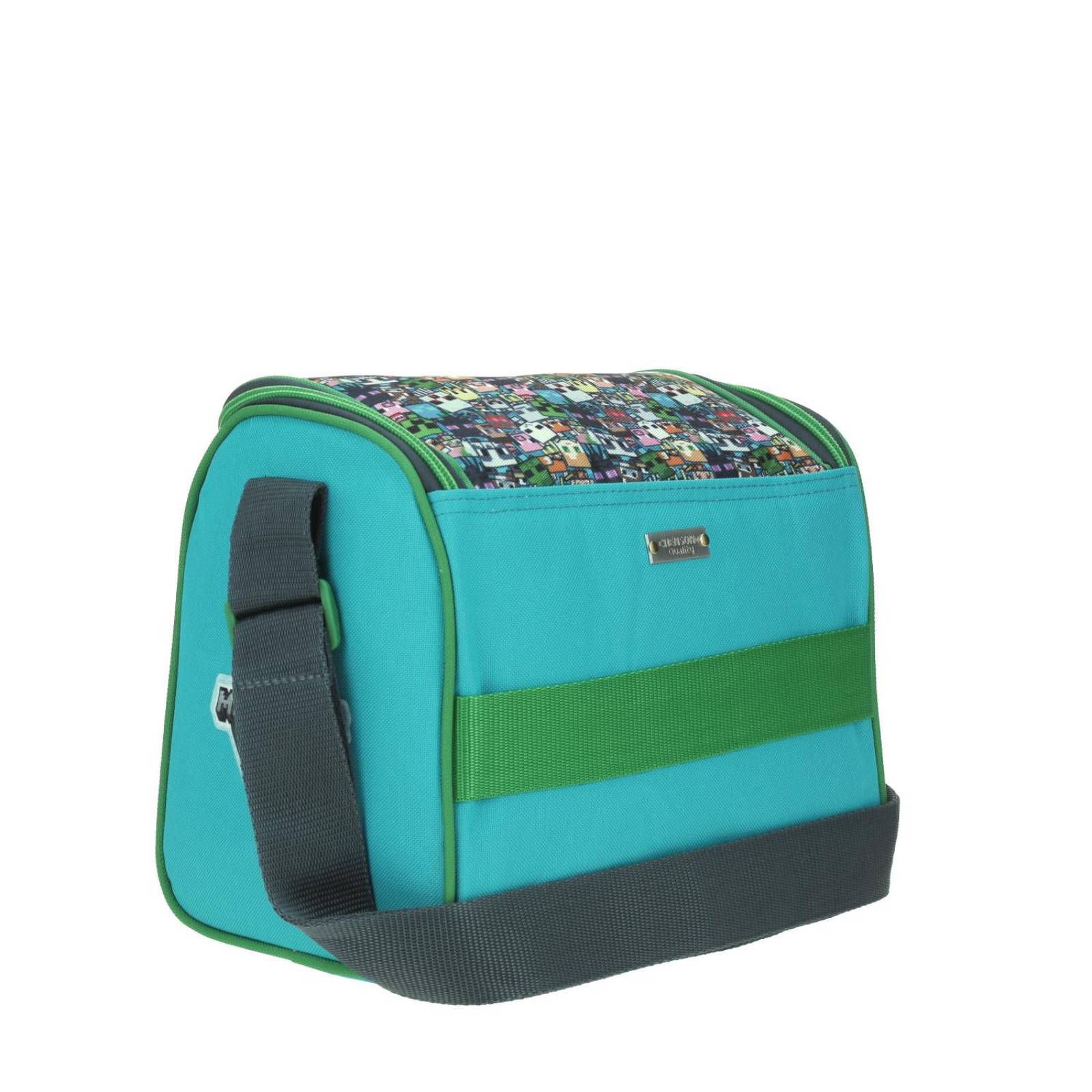 Lonchera Chico Azul Chenson Minecraft Primaria GRAVIOLA para niño 
