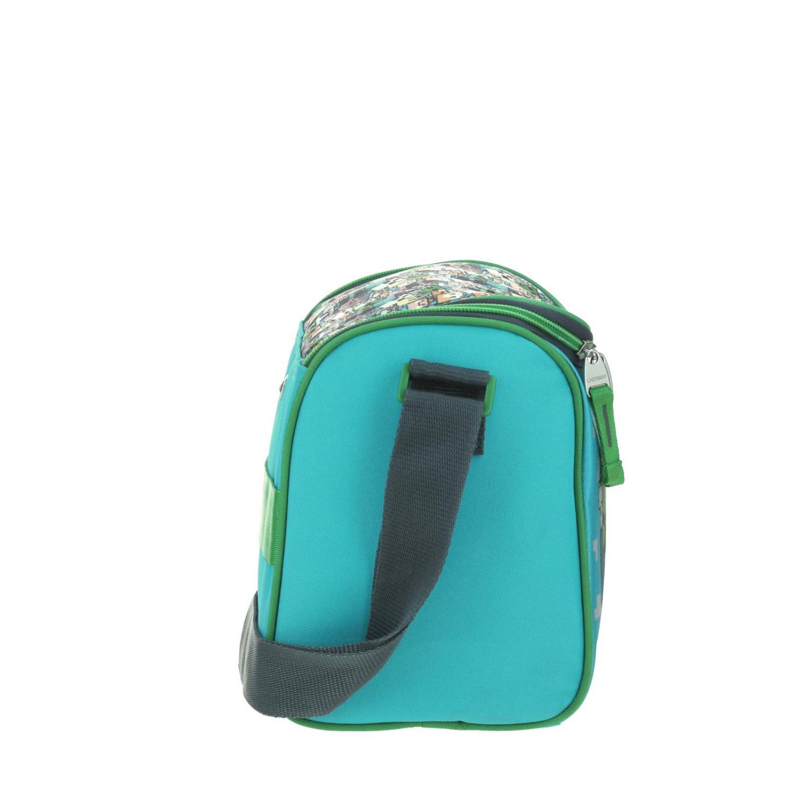 Lonchera Chico Azul Chenson Minecraft Primaria GRAVIOLA para niño 