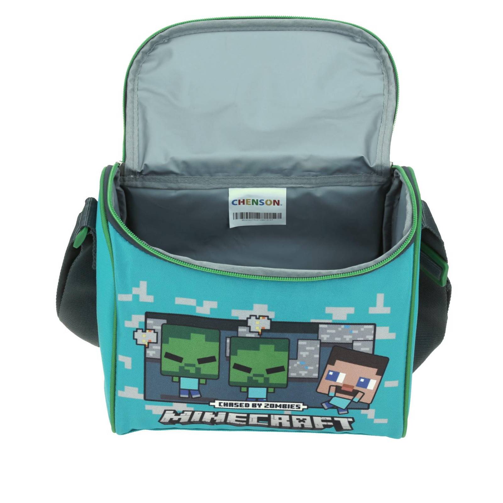 Lonchera Chico Azul Chenson Minecraft Primaria GRAVIOLA para niño 