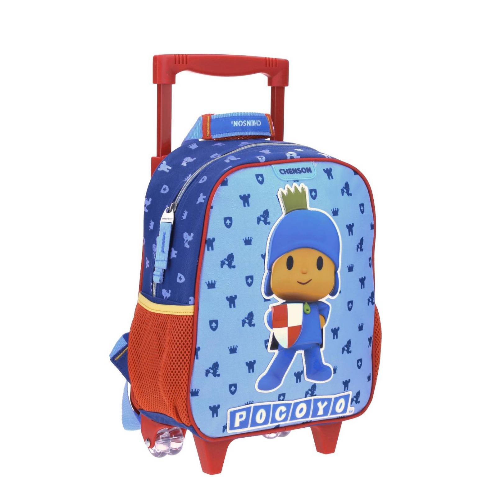 Mochila con Ruedas Chico Azul Chenson Pocoyo Kinder POKY para niño