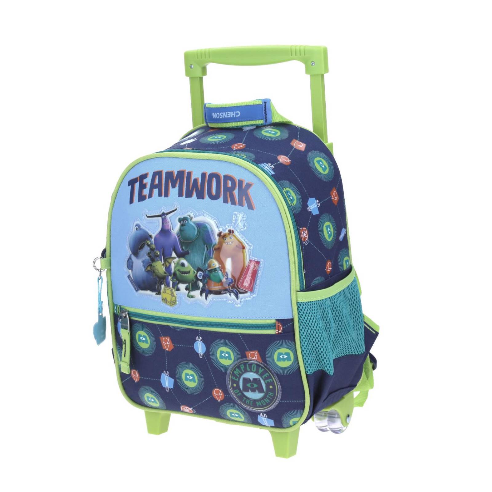 Mochila con Ruedas Chico Azul Chenson Monster at Work Kinder Zomos para niño 