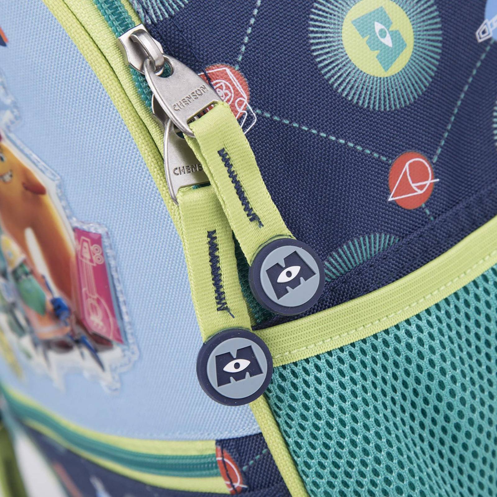 Mochila con Ruedas Chico Azul Chenson Monster at Work Kinder Zomos para niño 