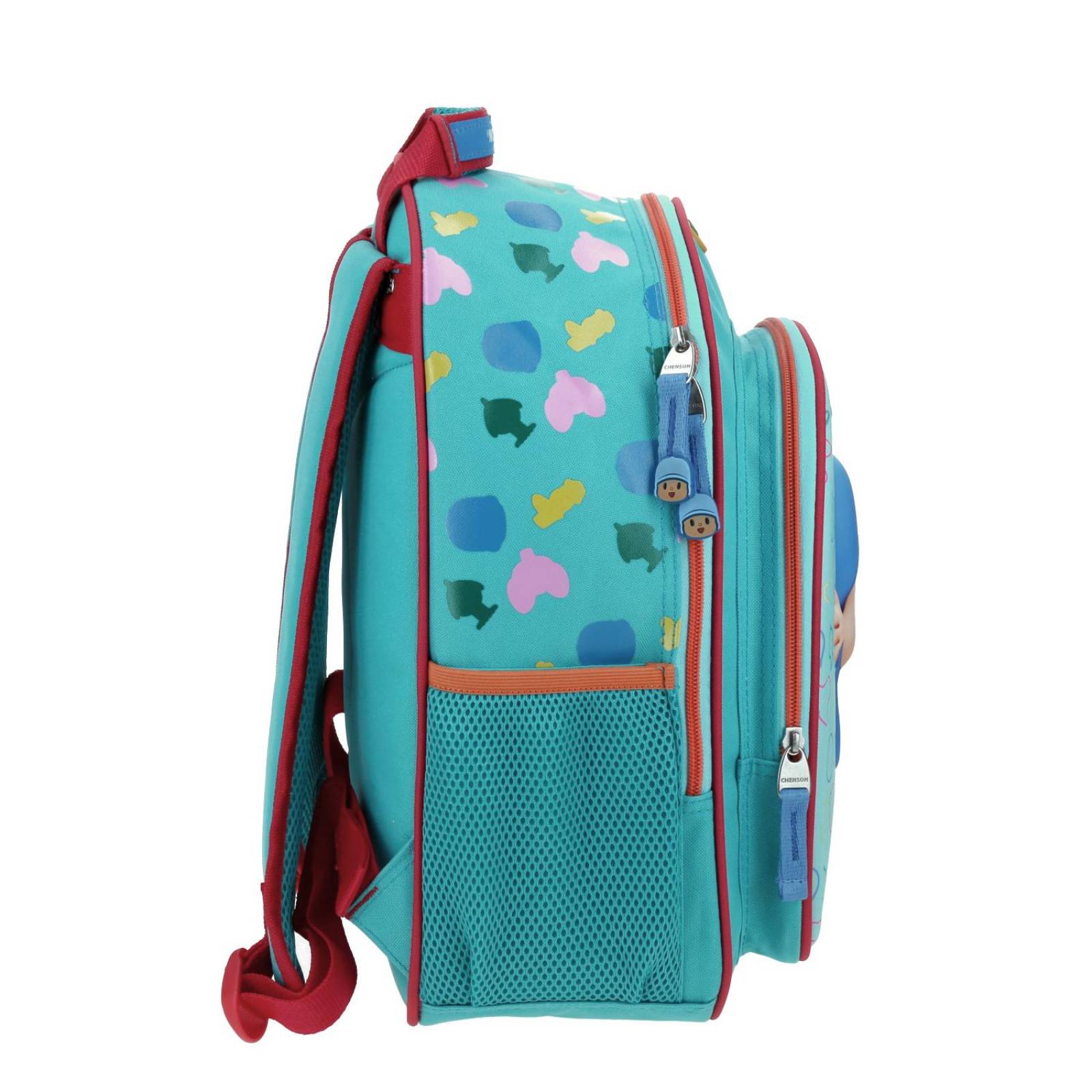 Mochila Mediano azul Chenson Pocoyo Kinder HAPOC para niño
