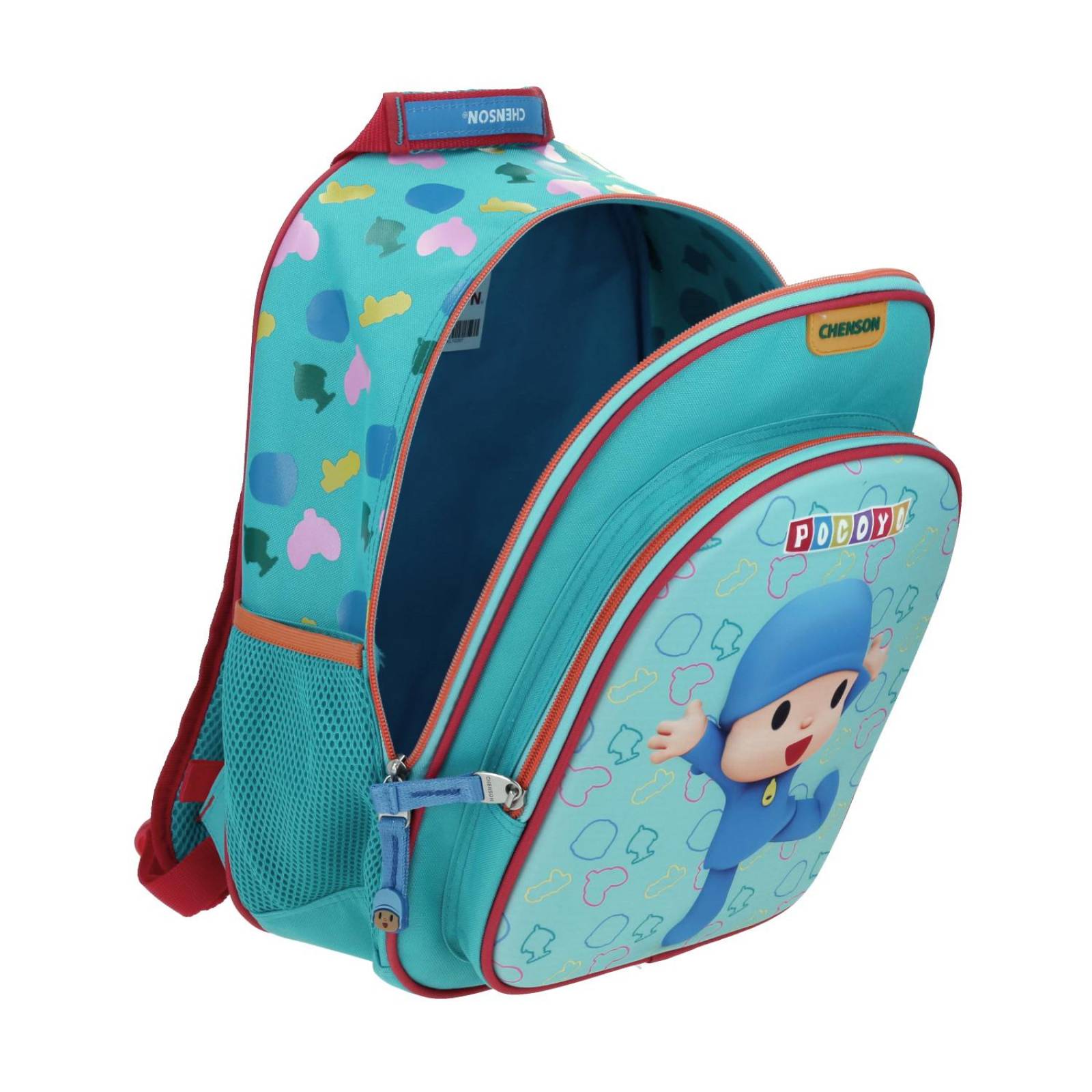 Mochila Mediano azul Chenson Pocoyo Kinder HAPOC para niño