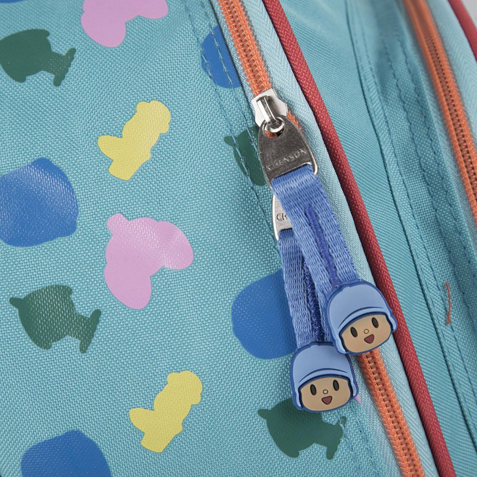 Mochila Mediano azul Chenson Pocoyo Kinder HAPOC para niño