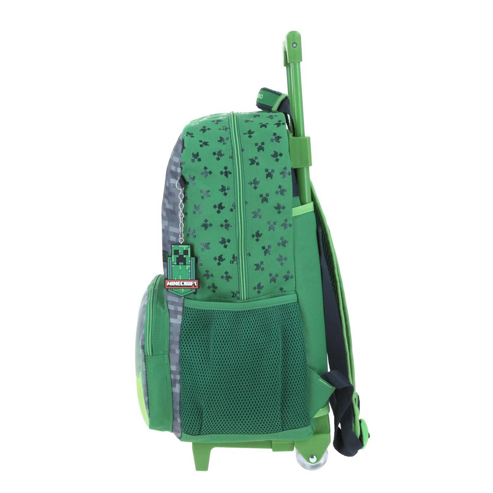 Mochila con Ruedas Grande Verde Chenson Minecraft Kinder ZEEP para niño
