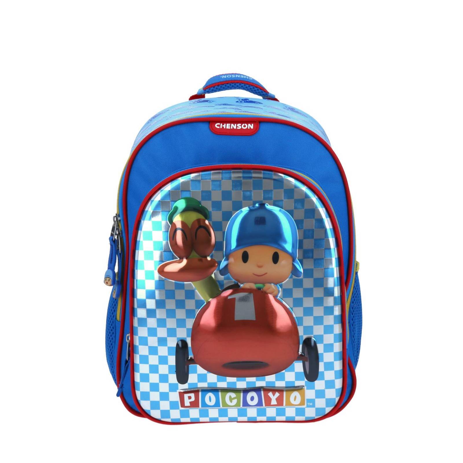 Mochila Mediano Azul Chenson Pocoyo Kinder POCOPE para niño