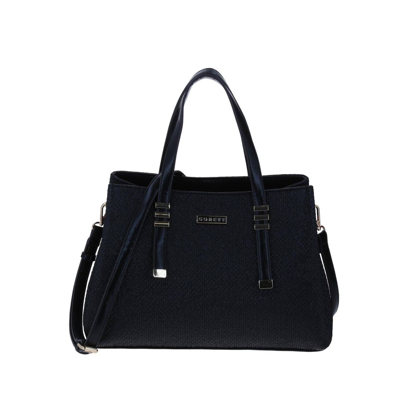 Bolso de dama Satchel Grande GORETT Negro YEIYEI 