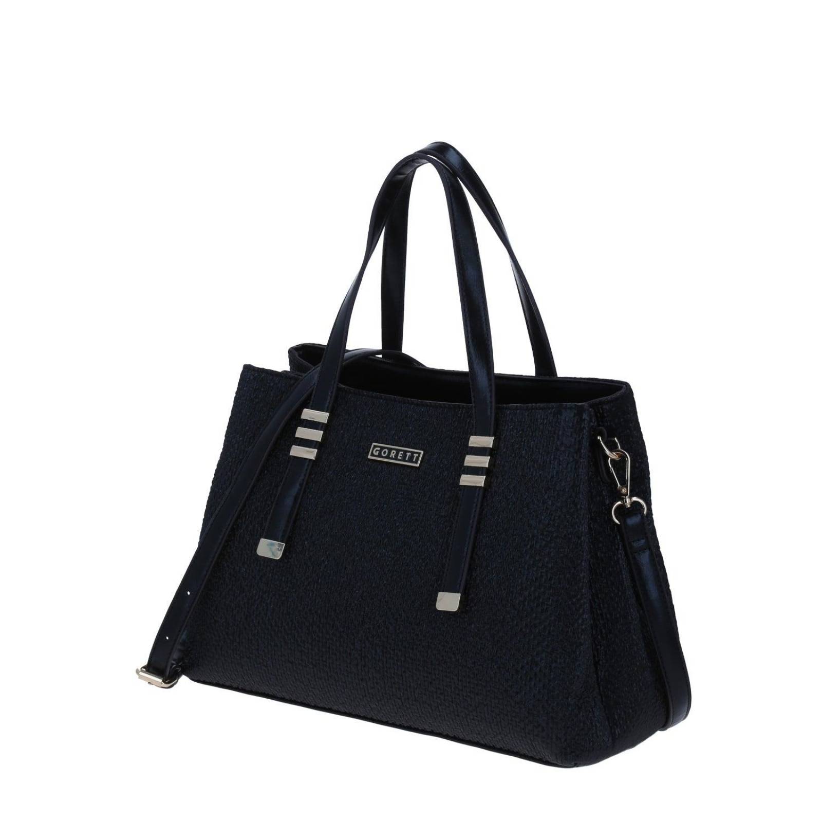 Bolso de dama Satchel Grande GORETT Negro YEIYEI 