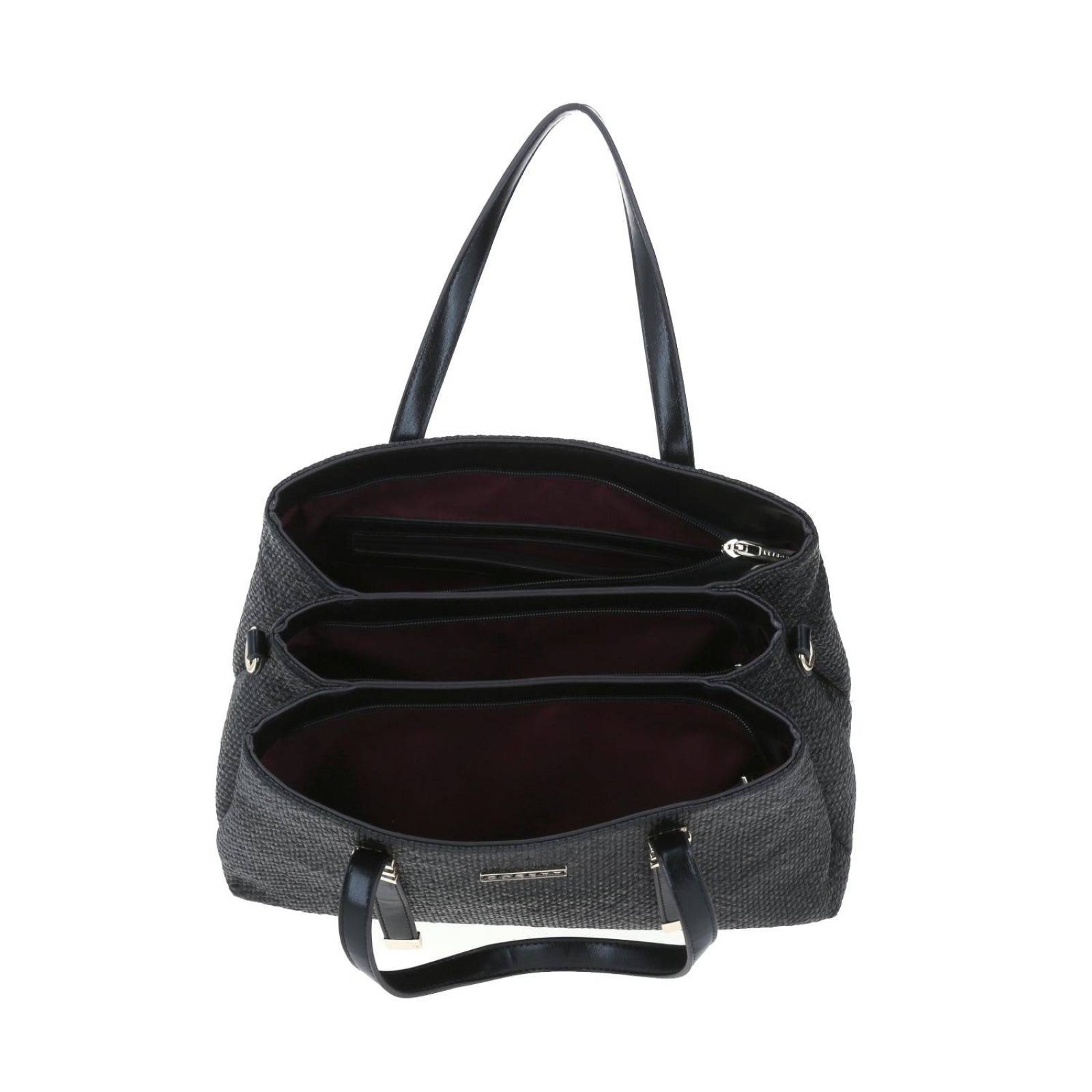 Bolso de dama Satchel Grande GORETT Negro YEIYEI 