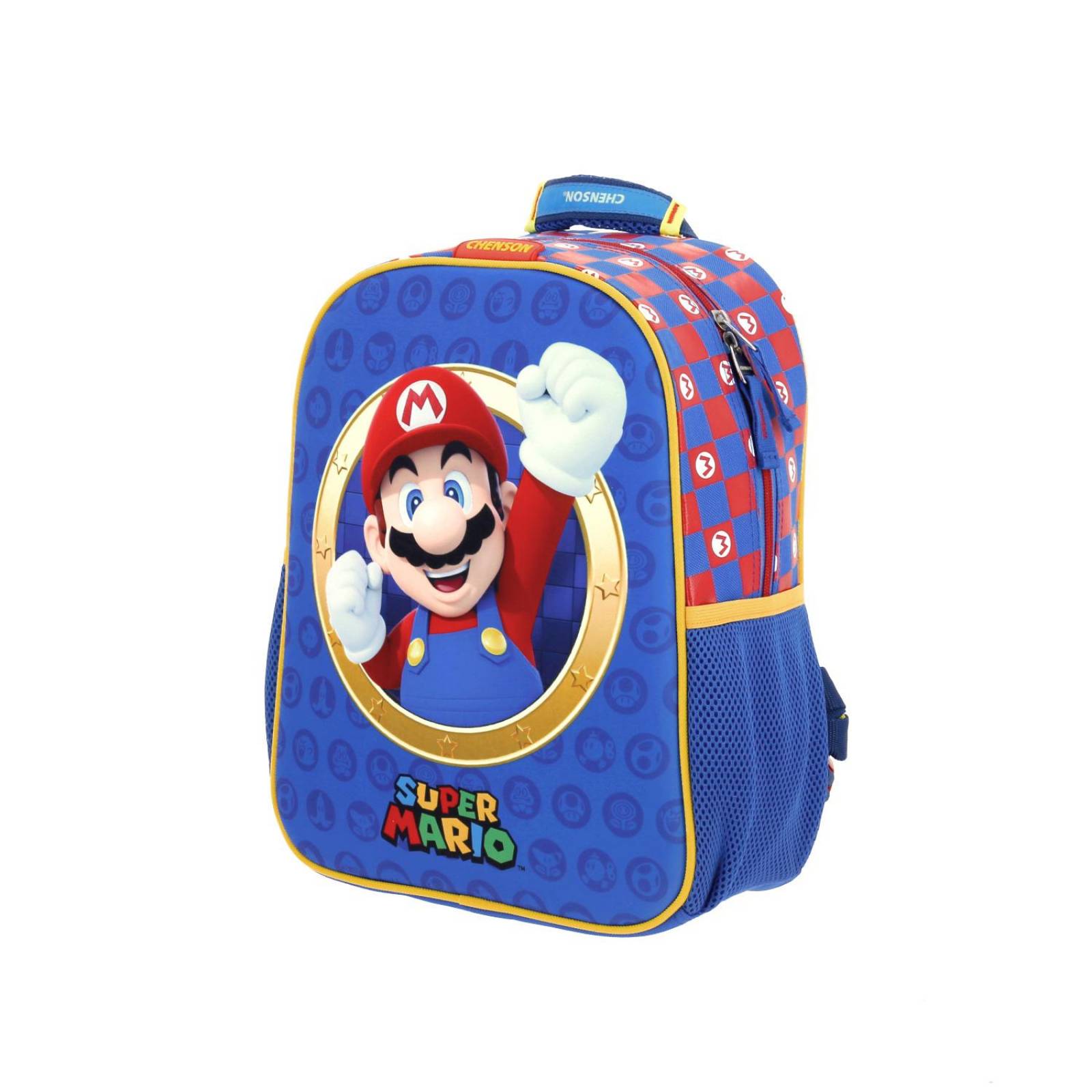 Mochila Chenson Mario Bros Azul MARSH 