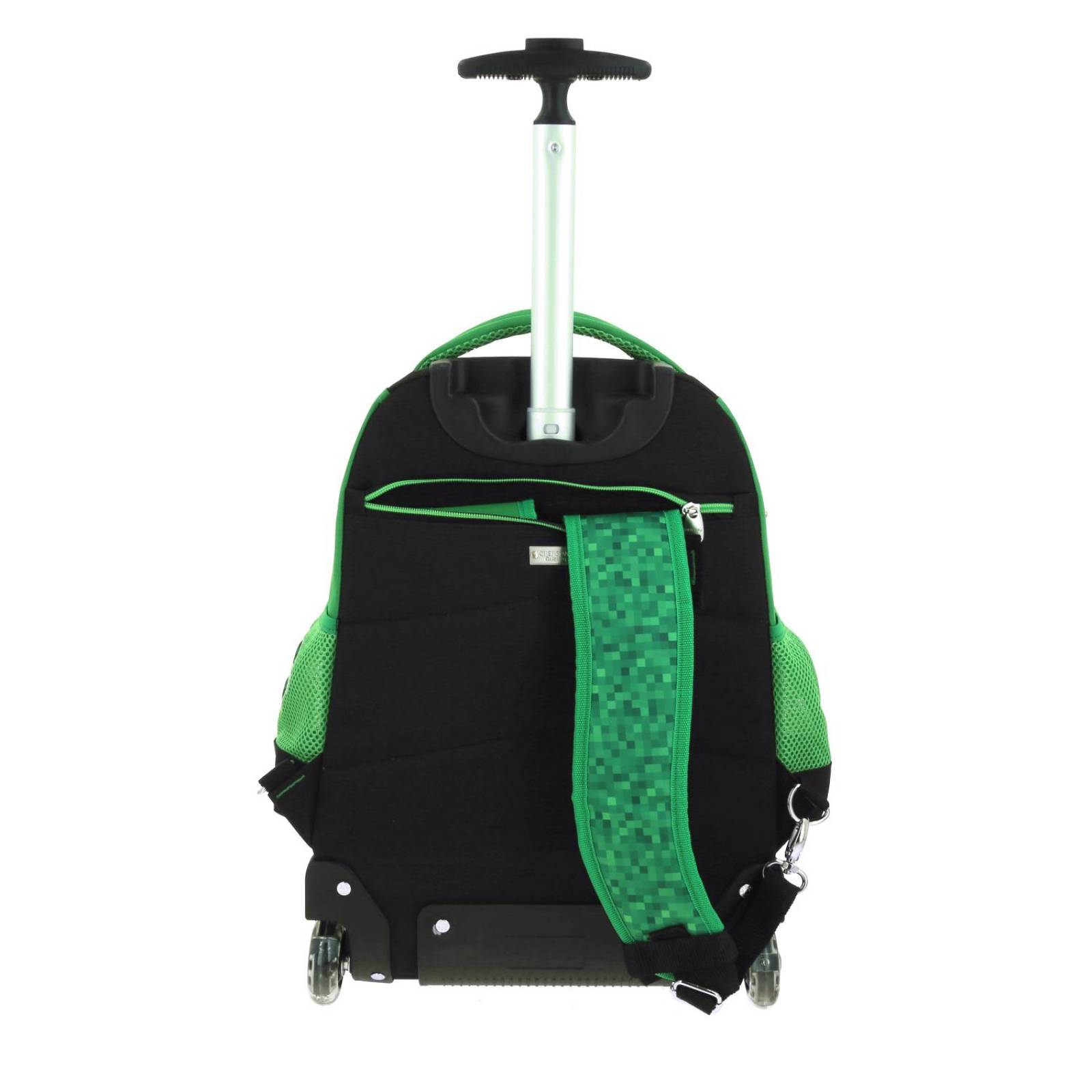 Mochila con Ruedas grande Chenson Minecraft Verde LIM 