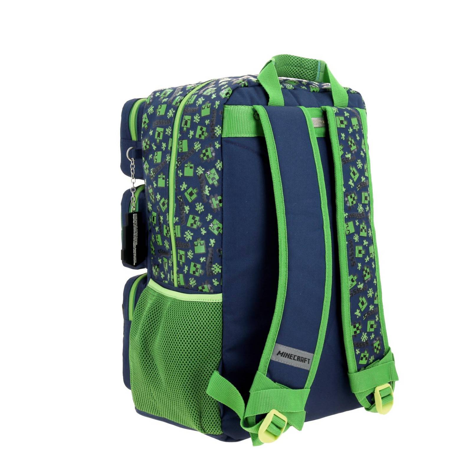 Mochila grande Chenson Minecraft Azul PERIOUS para niño de primaria 