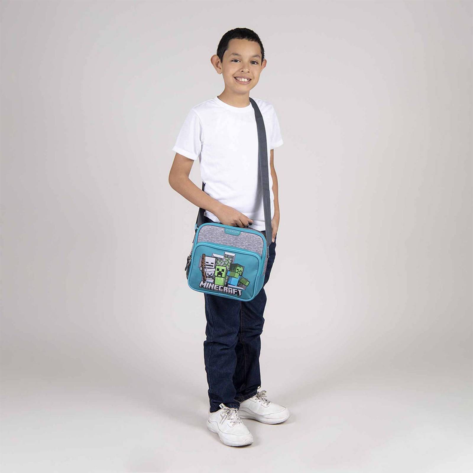 Lonchera unitalla Escolar Chenson Minecraft Azul 