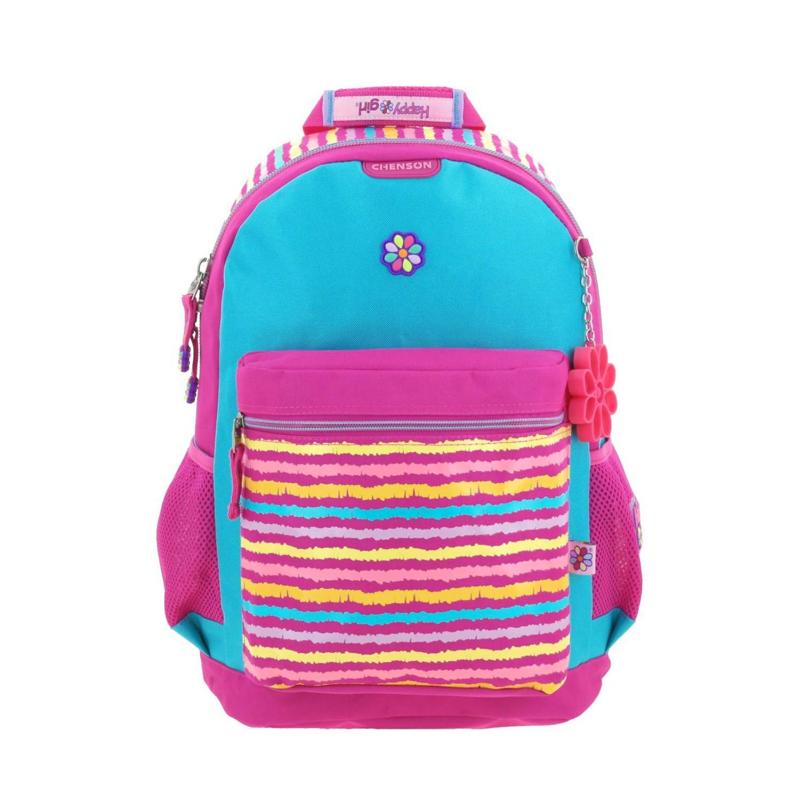 Mochila grande Escolar Chenson Happy Girl Fucsia 