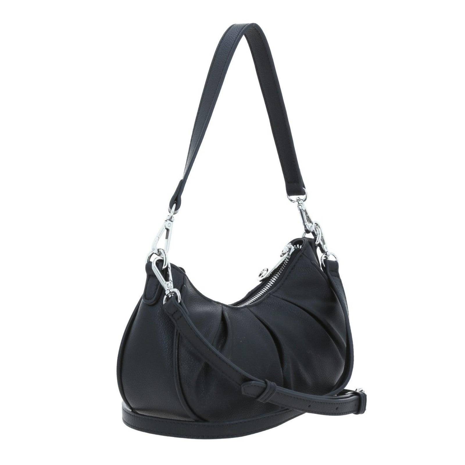 Bolso de dama Baguette mediana Barbie by GORETT Negro BRIANA 