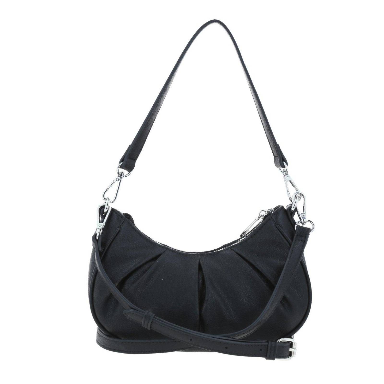Bolso de dama Baguette mediana Barbie by GORETT Negro BRIANA 