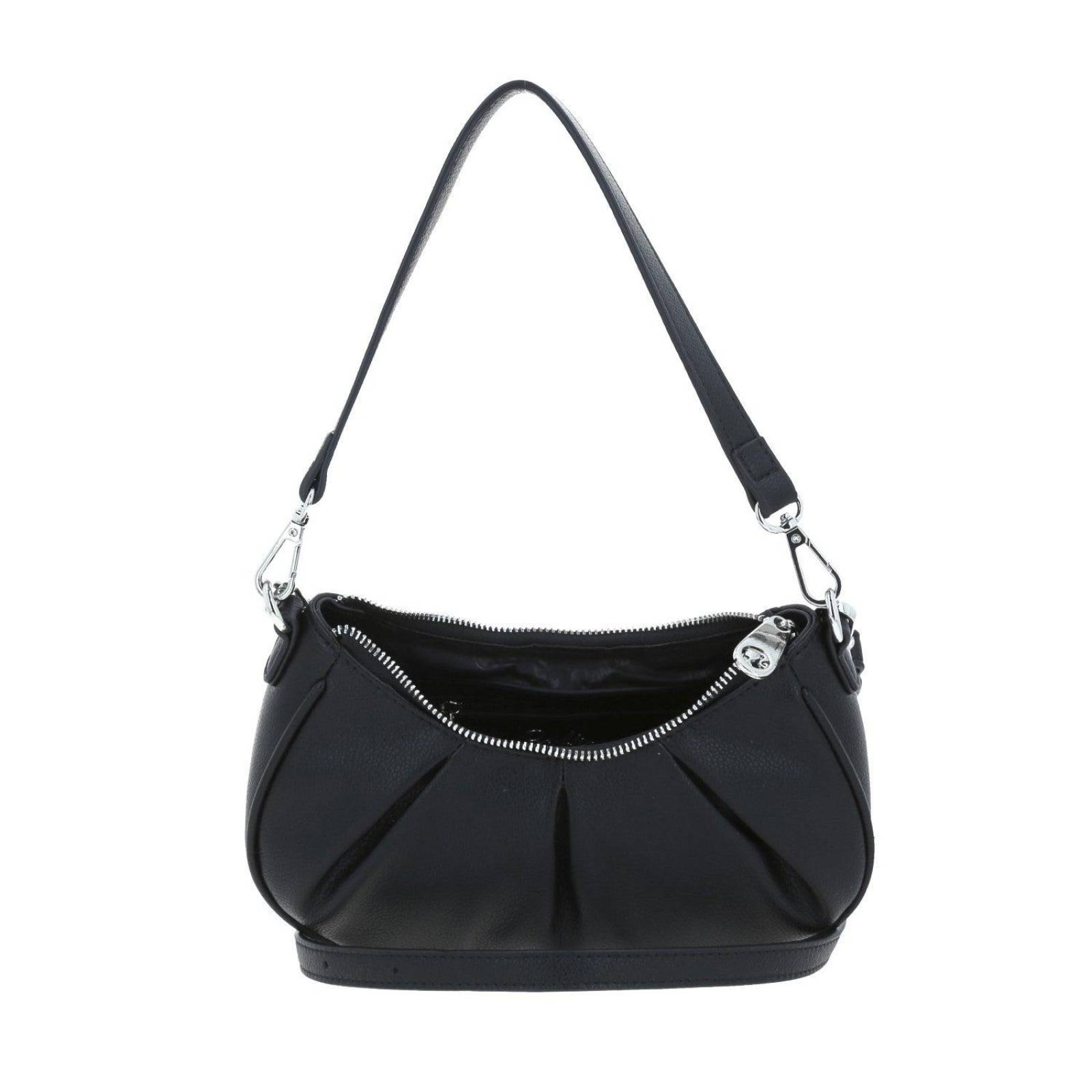 Bolso de dama Baguette mediana Barbie by GORETT Negro BRIANA 