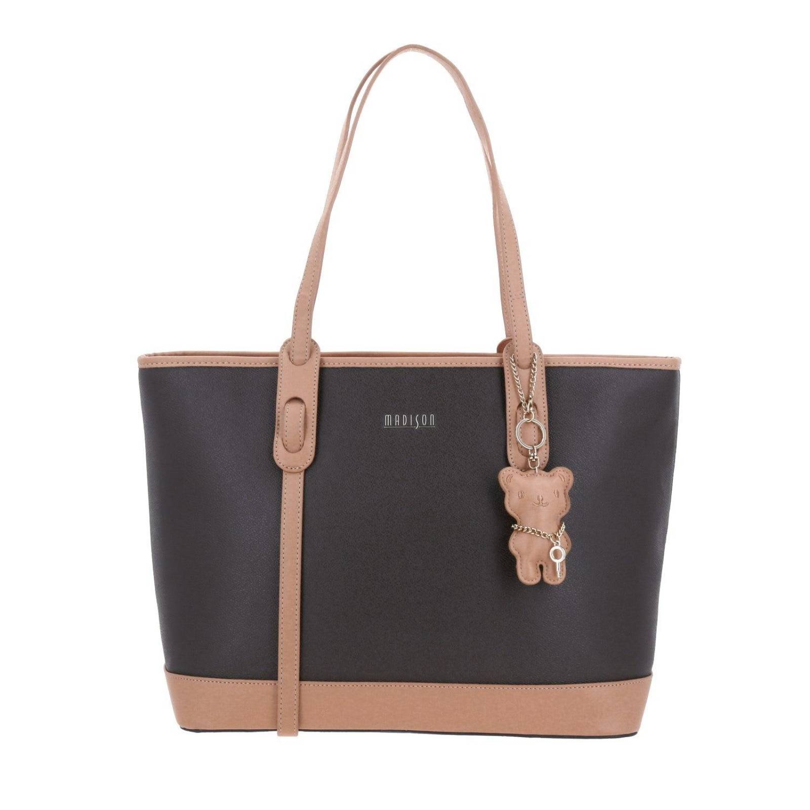 Bolso de dama Tote grande MADISON Café NELSON 