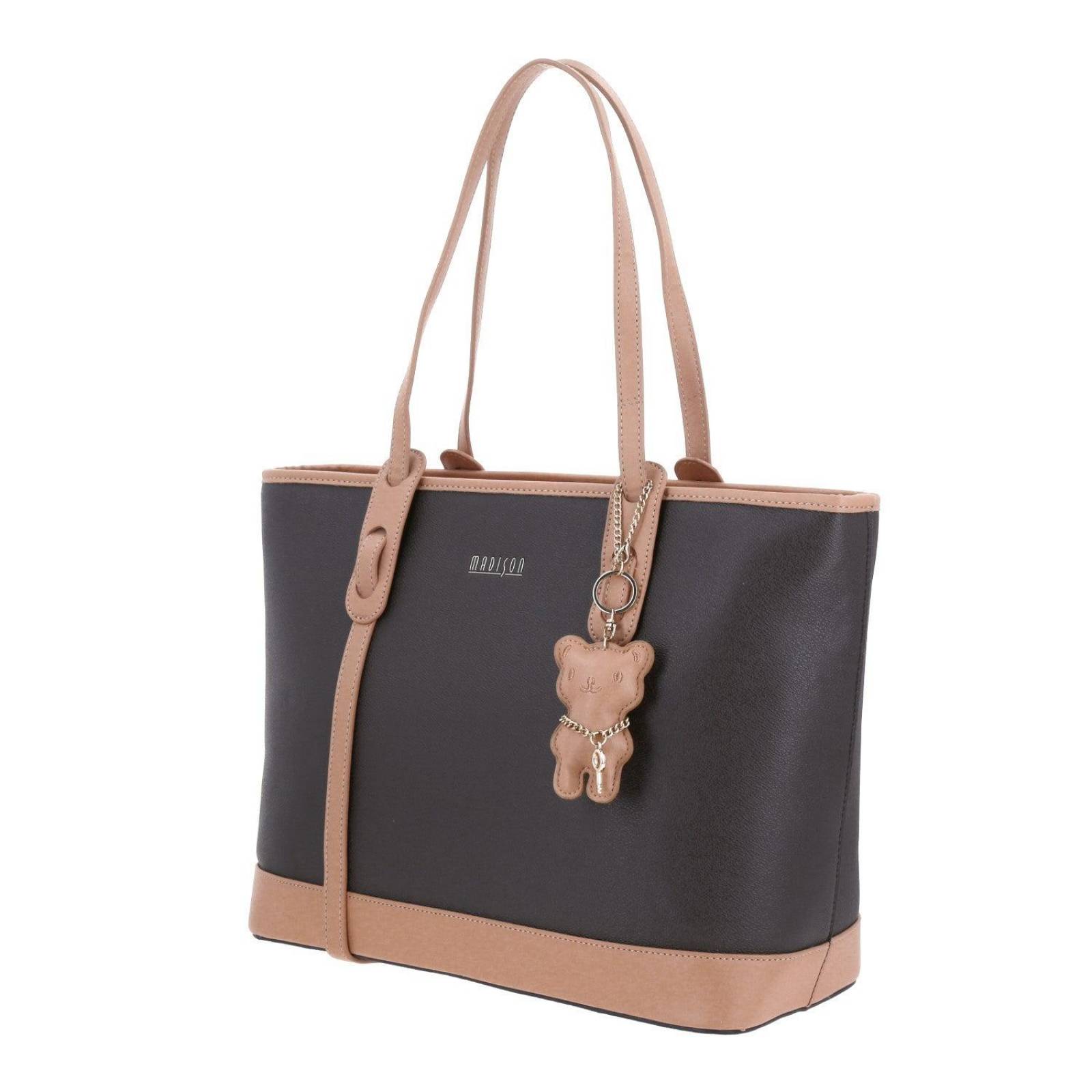Bolso de dama Tote grande MADISON Café NELSON 