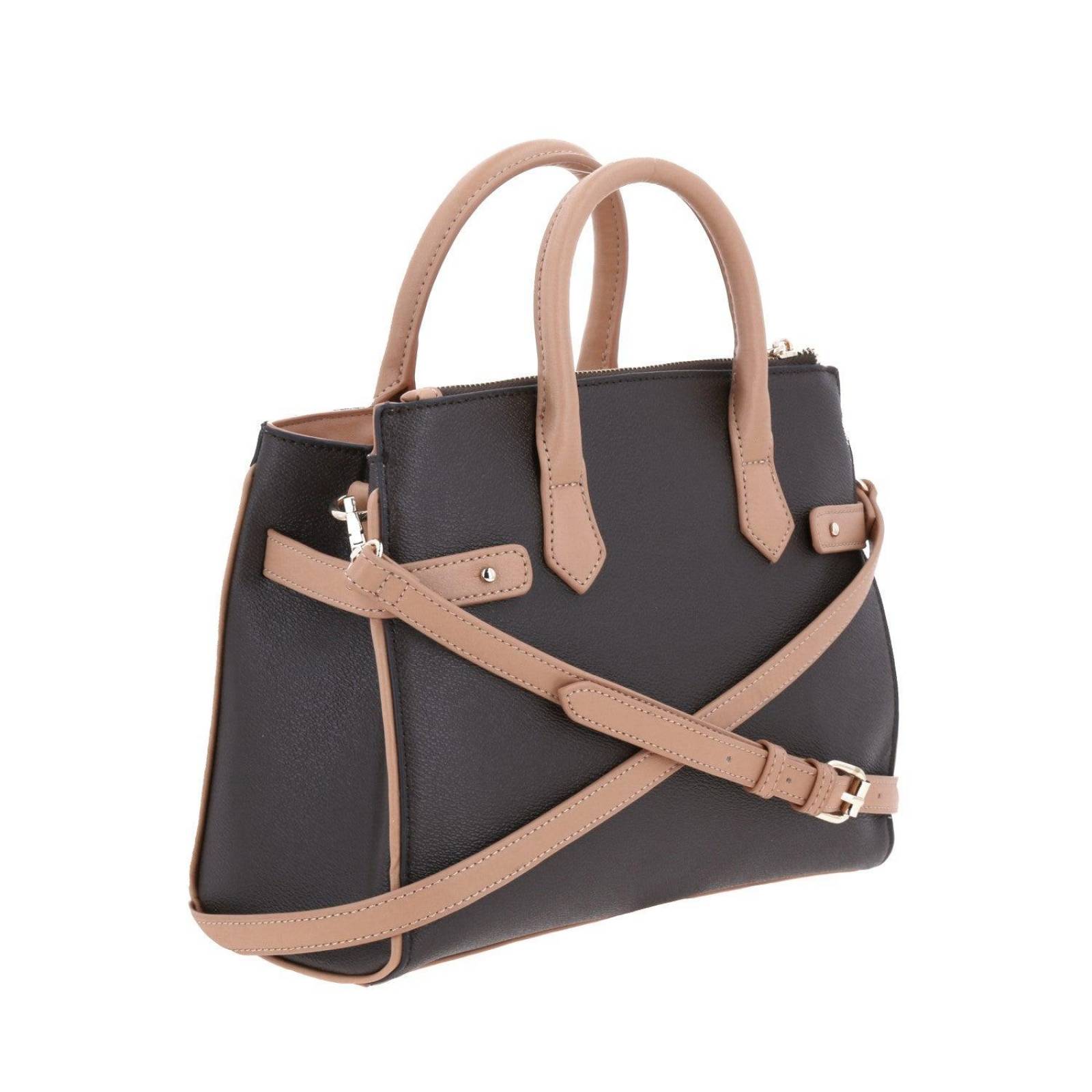 Bolso de dama Satchel mediana MADISON Café NELSON