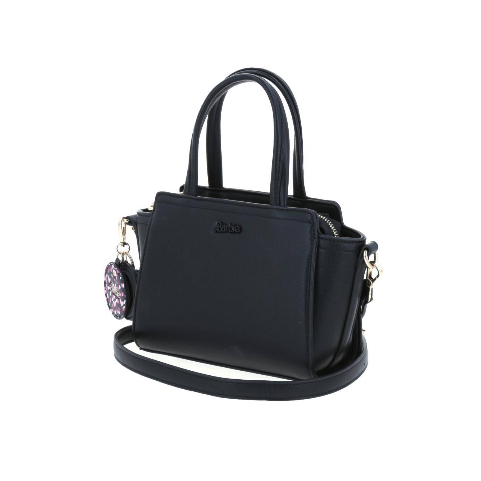 Bolso de dama Satchel chico Barbie by GORETT Negro MAYLE 