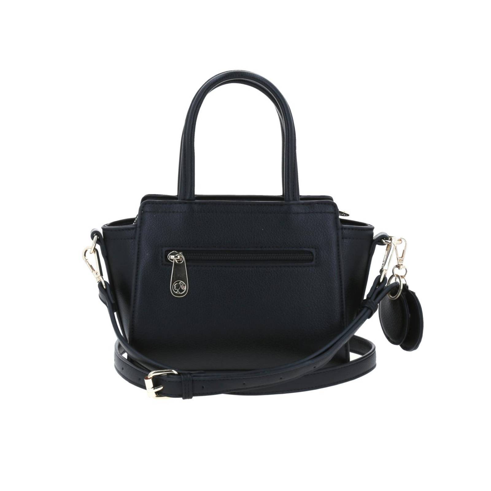 Bolso de dama Satchel chico Barbie by GORETT Negro MAYLE 