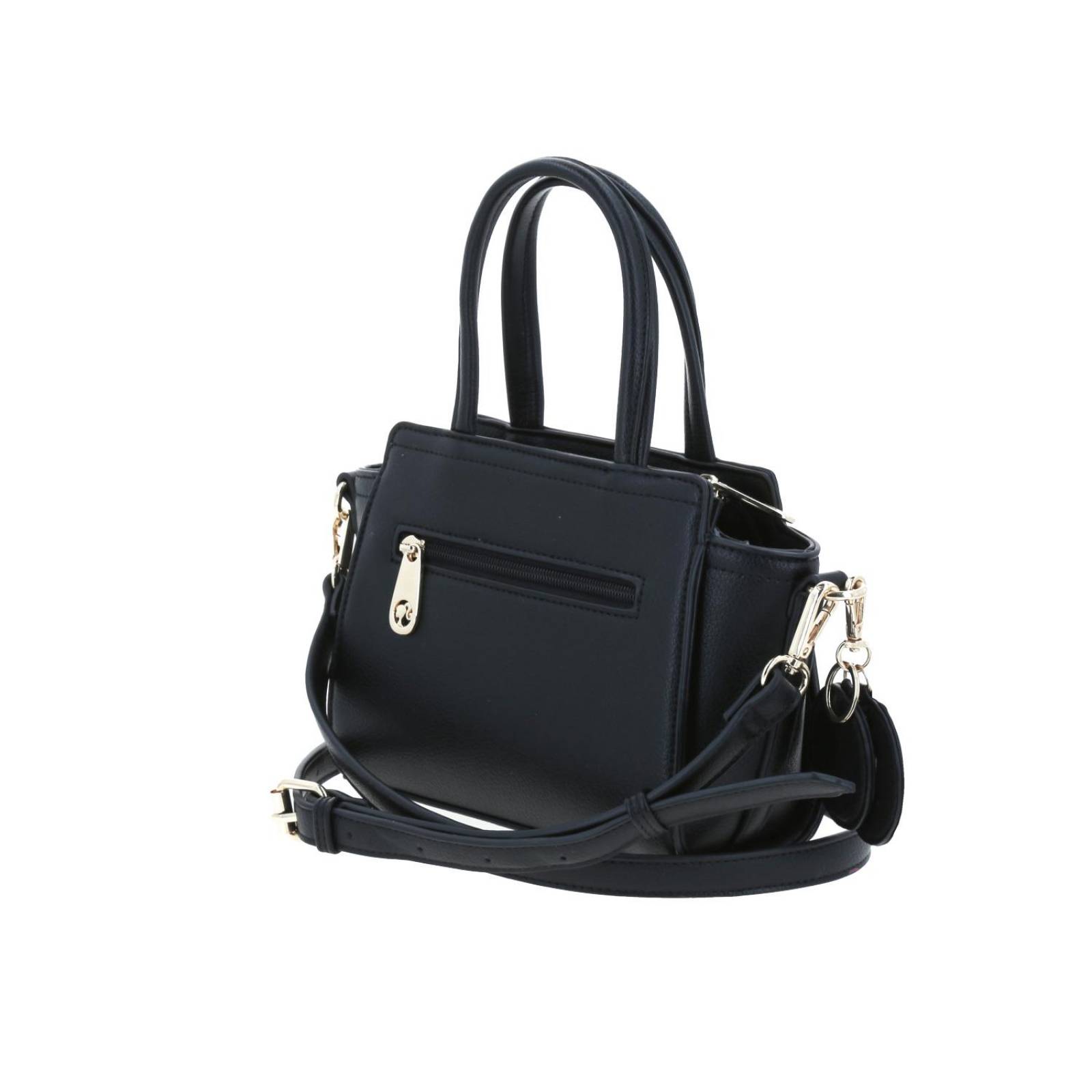 Bolso de dama Satchel chico Barbie by GORETT Negro MAYLE 