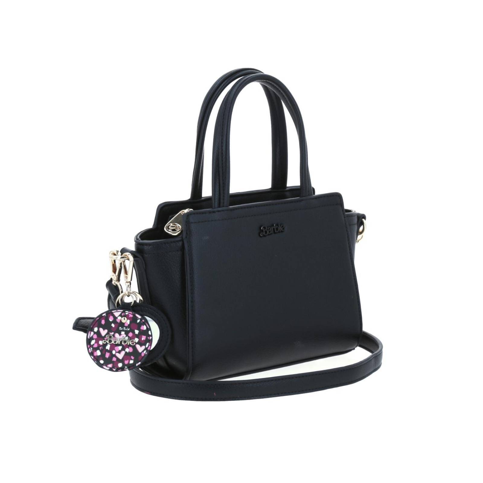 Bolso de dama Satchel chico Barbie by GORETT Negro MAYLE 