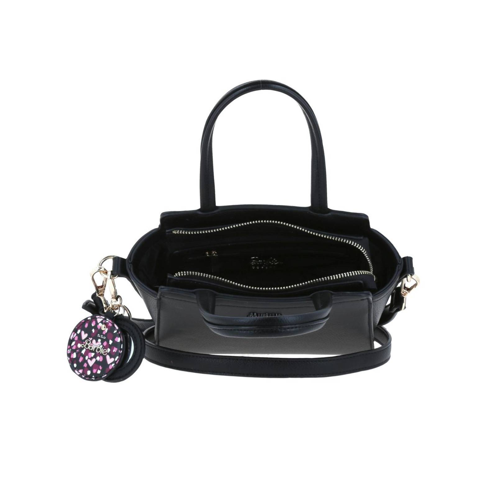 Bolso Satchel Chico Gorett Bolsa Satchel Negro Gorett Mujer