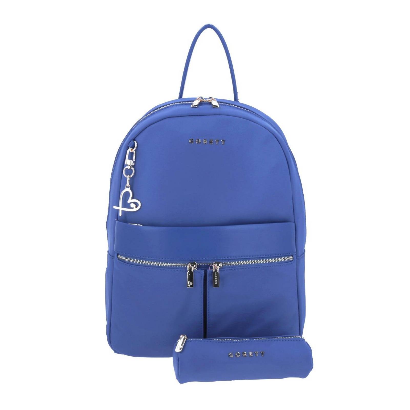 Dama Backpack Gorett Mochila De Dama Backpack Grande GORETT Azul