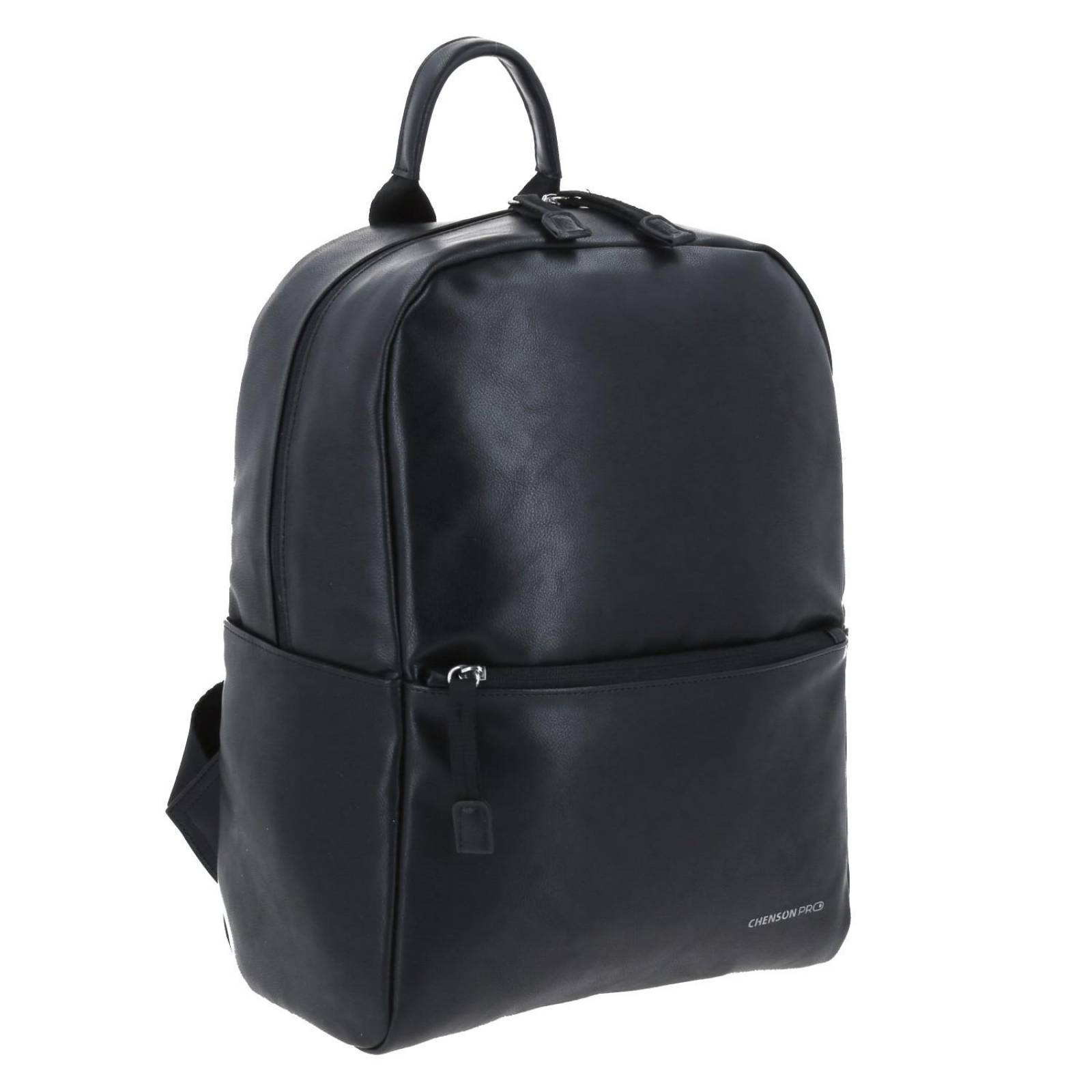 Mochila mediana Chenson Pro para hombre ROLEX Negro con Porta Laptop de hasta 13".