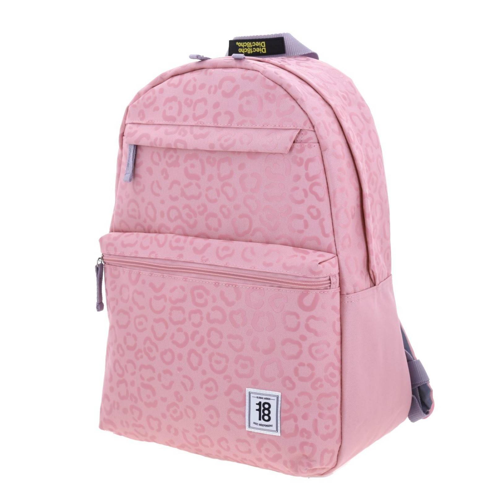 Mochila grande 1818 Unisex COLORS24 Rosa 