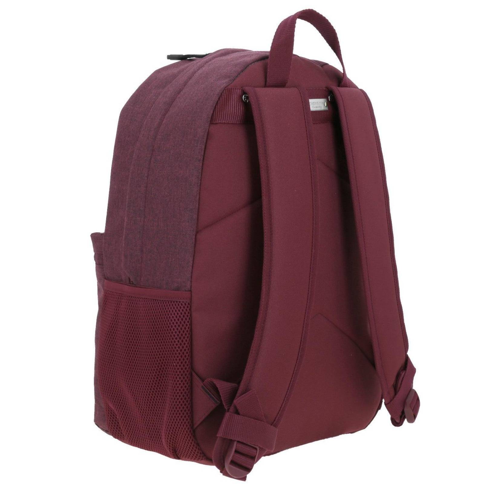 Mochila grande Chenson Pro para mujer TESA Tinto con Porta Laptop de hasta 15". 