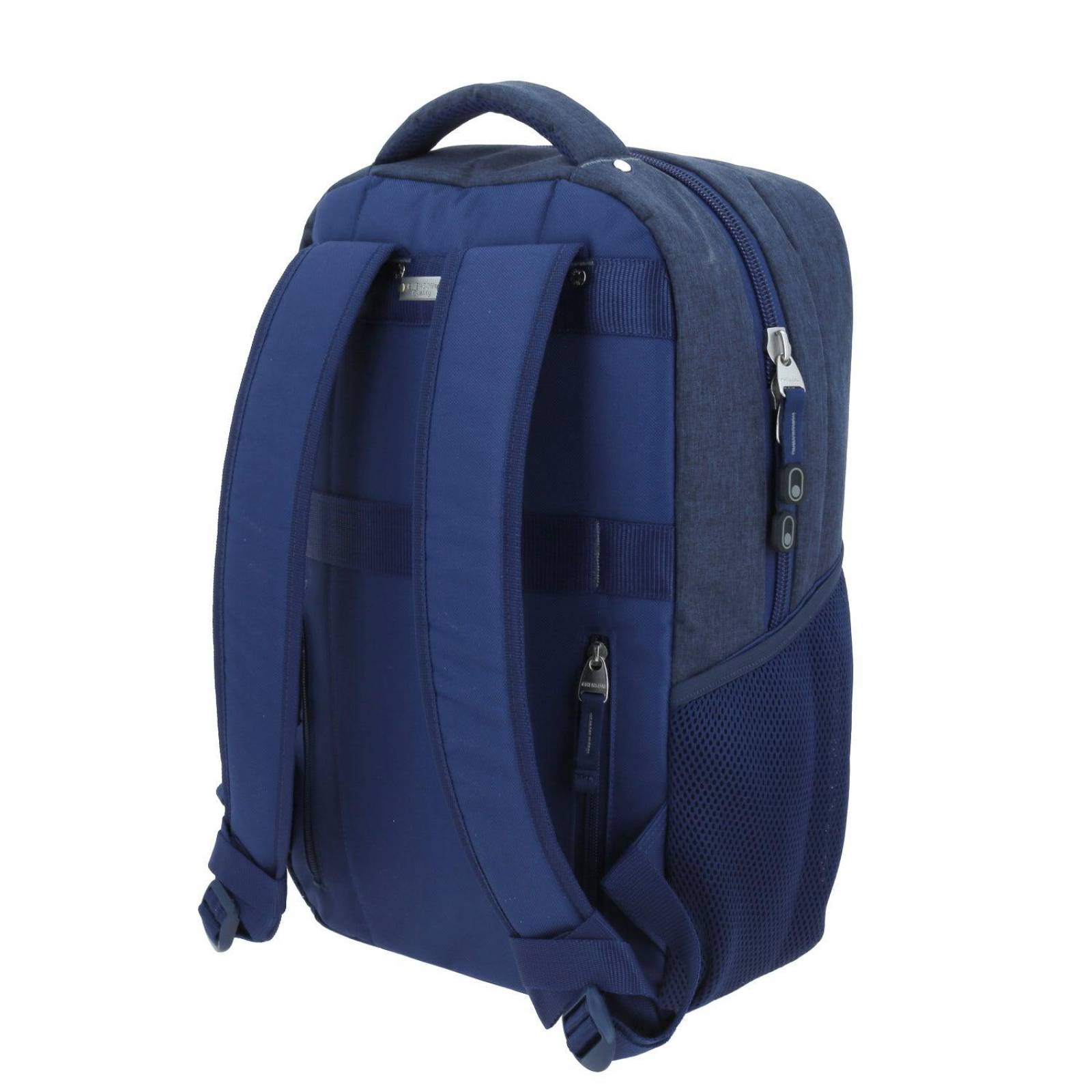 Mochila grande Chenson Pro para hombre EVAN Azul con Porta Laptop de hasta 15".