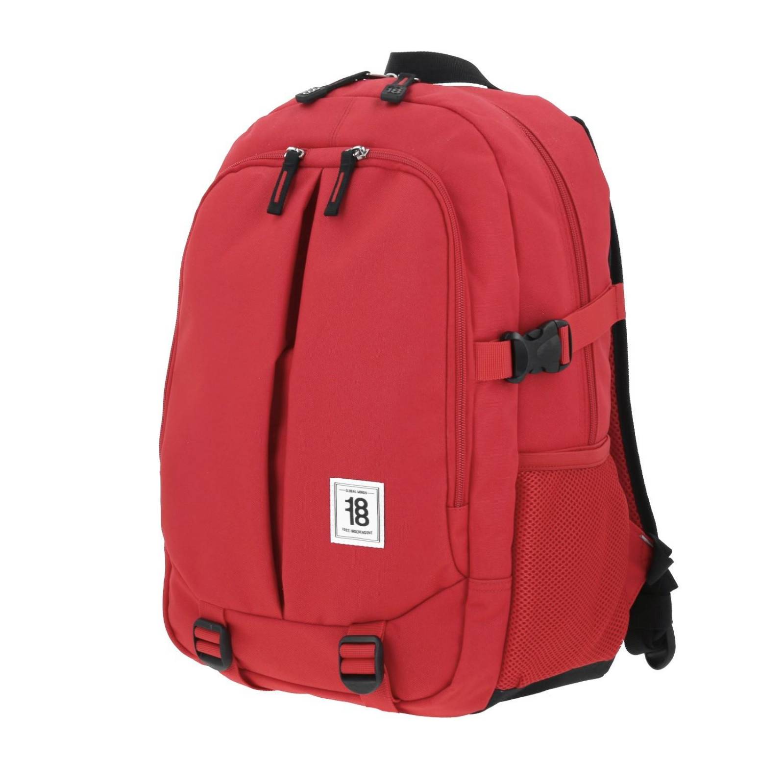Mochila grande 1818 Unisex WYNN Rojo 