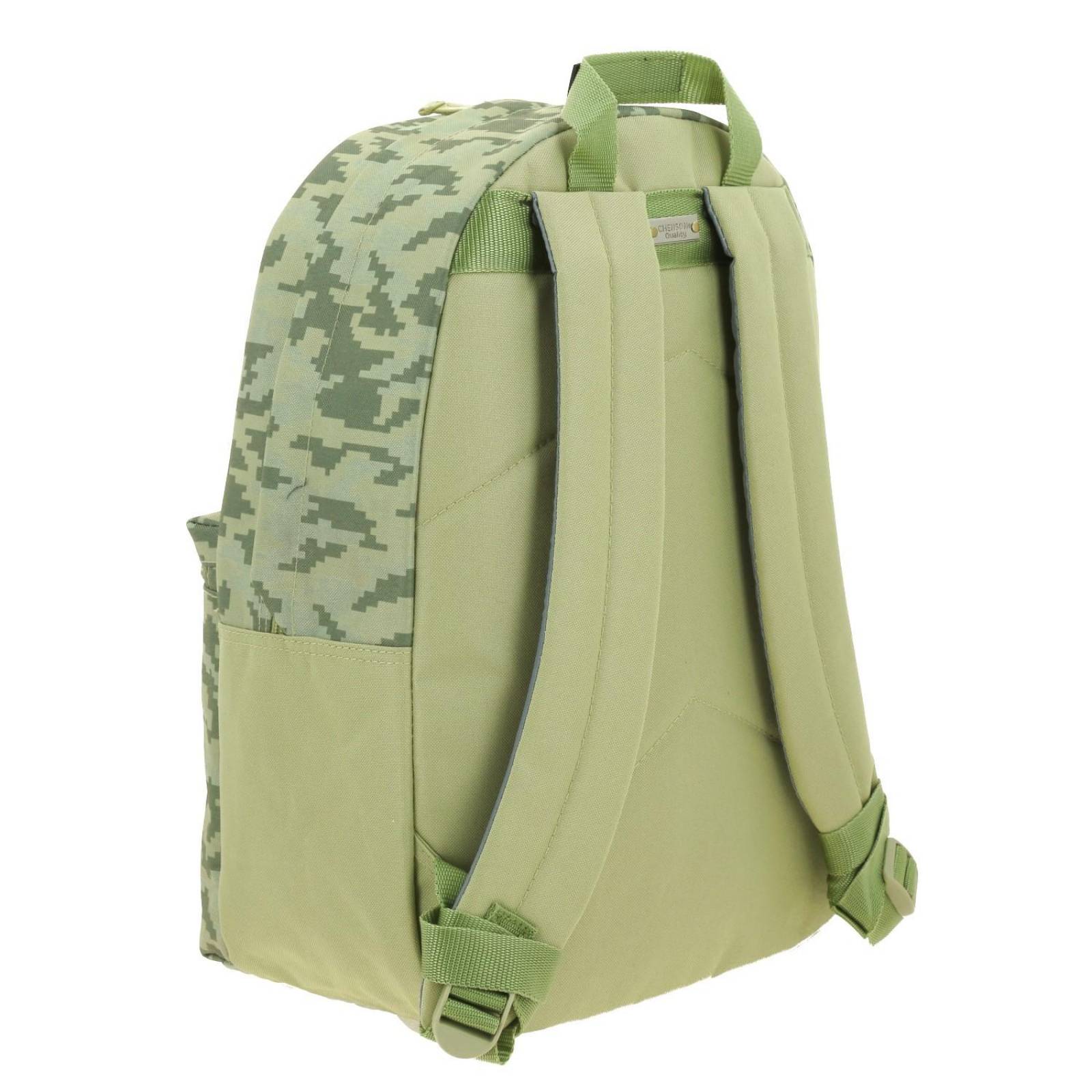 Mochila grande 1818 Unisex COLORS24 Verde Militar 